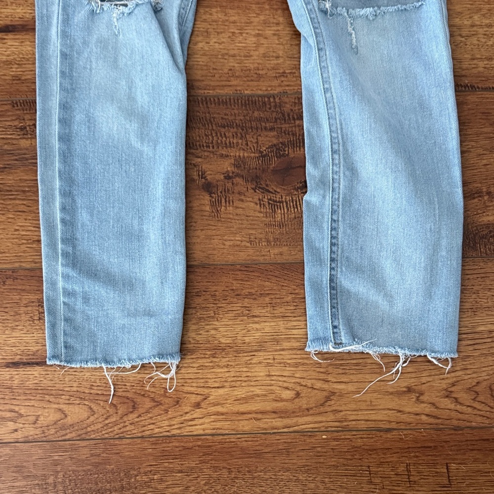 Wild Fable High Rise Slim Straight Blue Jeans - Picture 5 of 9